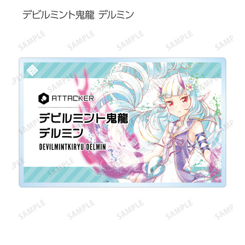 『#コンパス 戦闘摂理解析システム』トレーディング Ani-Art aqua label アクリルネームプレート ver.B(全9種) BOX